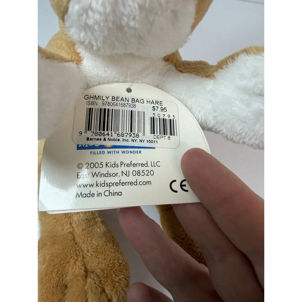 Nut Brown Hare Bean Bag How Much I Love‎ You Plush Stuffed Kids Preferred 2005